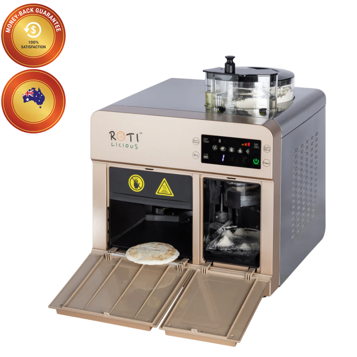 Rotilicious - Roti Maker (with 1 Year Warranty)